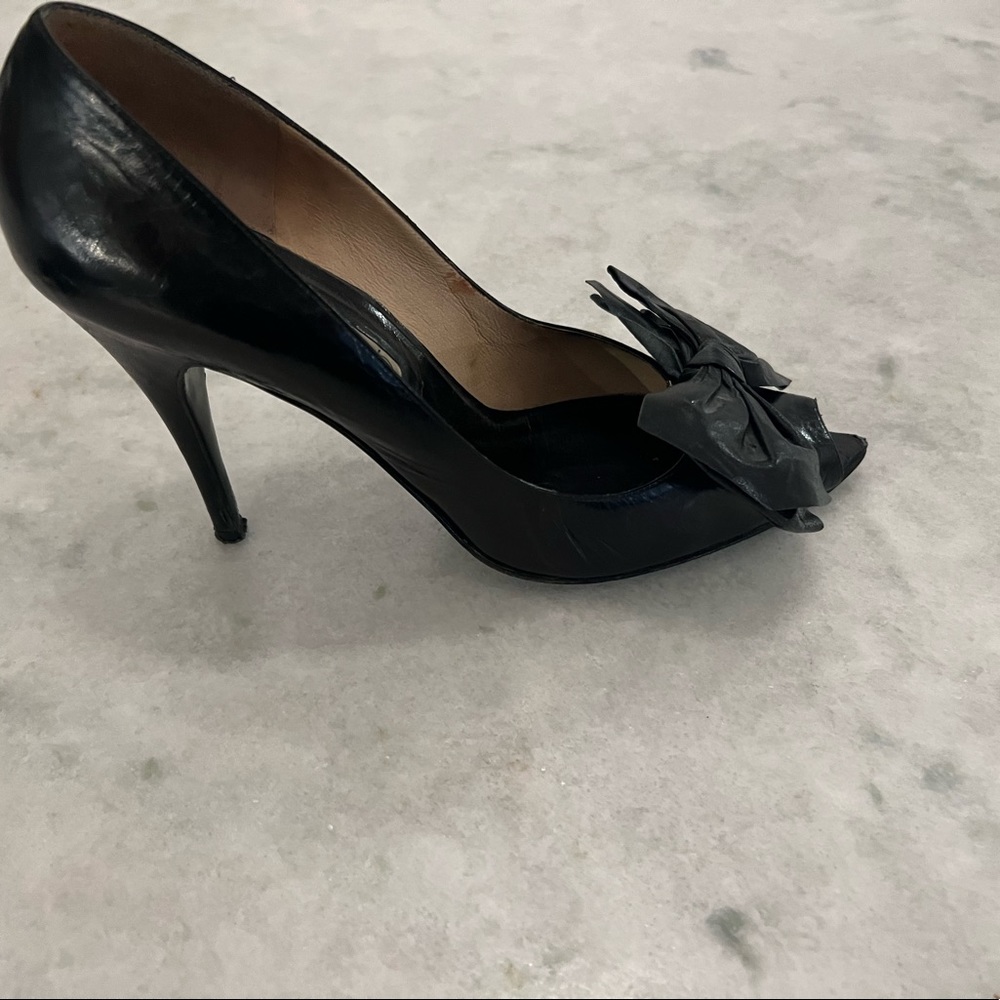 Haute Couture Vintage Lanzoni B shoes Made in Itlay - Picture 3 of 10